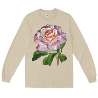 Mushroom belinda's blush rose Long Sleeve Tee - LillyAllenDesigns