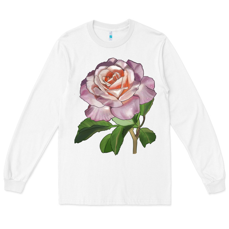 Belinda's Blush Rose Long Sleeve Tee by LillyAllenDesigns | Teevron