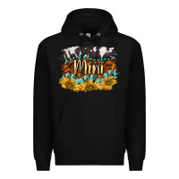 Black western mini Premium Hoodie - BarkalooDesign