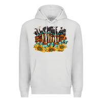 Dove Grey western mini Premium Hoodie - BarkalooDesign