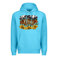 Ocean Blue western mini Premium Hoodie - BarkalooDesign
