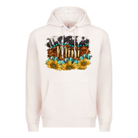 Pale Pink western mini Premium Hoodie - BarkalooDesign
