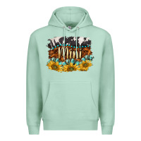 Seafoam western mini Premium Hoodie - BarkalooDesign
