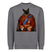 Storm Pet Portraits, Custom Pet Portraits, Renaissance Pet Portraits, Custom Heavyweight Sweatshirt - RanaPortraitStore