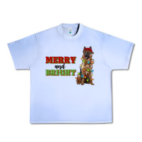 Grape Ice merry and bright german shepherd Urban Heavy Tee - RanaPortraitStore