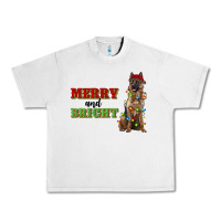 Lunar Rock merry and bright german shepherd Urban Heavy Tee - RanaPortraitStore
