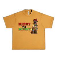 Peanut Butter merry and bright german shepherd Urban Heavy Tee - RanaPortraitStore