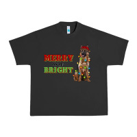 Pigment Black merry and bright german shepherd Urban Heavy Tee - RanaPortraitStore