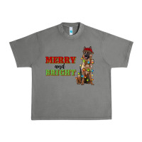 Tornado merry and bright german shepherd Urban Heavy Tee - RanaPortraitStore