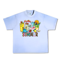 Grape Ice hello summer drink Urban Heavy Tee - CowhideDigitalArt