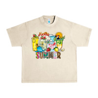 Sandshell hello summer drink Urban Heavy Tee - CowhideDigitalArt