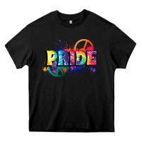 Black Hippie pride Heavy Core Tee - FaDigitalArtStudio