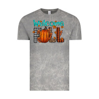Cloud Rock Welcome Fall Vintage Tee - CowhideDigitalArt
