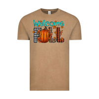 Vintage Coffee Welcome Fall Vintage Tee - CowhideDigitalArt
