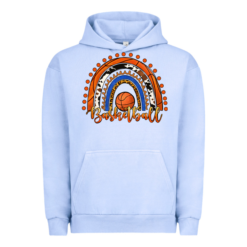 Basketball Rainbow Urban Hoodie by RanaPortraitStore | Teevron
