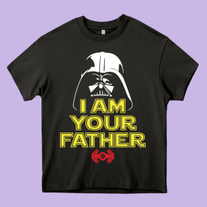 I Am Your Father Darth Vader For Dark Heavy Core Tee Designed By Artisfamous