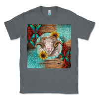 Charcoal Heather western merino Classic Tee - BarkalooDesign