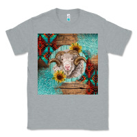 Heather Grey western merino Classic Tee - BarkalooDesign