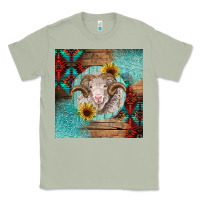 Matcha western merino Classic Tee - BarkalooDesign