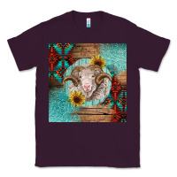 Plum western merino Classic Tee - BarkalooDesign