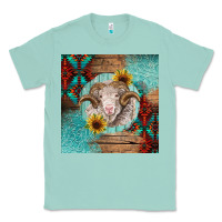 Seafoam western merino Classic Tee - BarkalooDesign