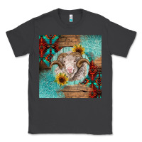 Smoke western merino Classic Tee - BarkalooDesign