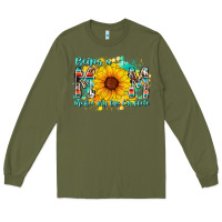 Army Green being a mom makes my life complete Long Sleeve Tee - RacoonDesign
