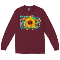 Burgundy being a mom makes my life complete Long Sleeve Tee - RacoonDesign