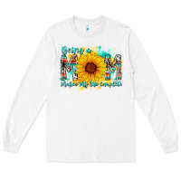 White being a mom makes my life complete Long Sleeve Tee - RacoonDesign