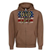 Chestnut Dad Life Zipper Hoodie - Jasminsmagicworld