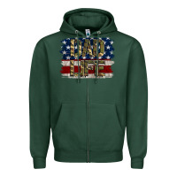 Sports Green Dad Life Zipper Hoodie - Jasminsmagicworld