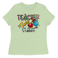 Matcha Teacher Calus Ladies Tee - CowhideDigitalArt