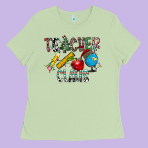Teacher Calus Ladies Tee Designed By Cowhidedigitalart