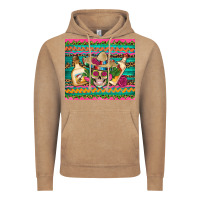 Vintage Coffee mexican tequila skull roses cactus sombrero Vintage Hoodie - Artiststas