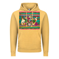 Vintage Mustard mexican tequila skull roses cactus sombrero Vintage Hoodie - Artiststas
