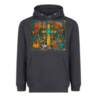 Smoke fall cross tumbler Heavyweight Hoodie - RanaPortraitStore