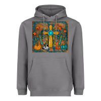 Storm fall cross tumbler Heavyweight Hoodie - RanaPortraitStore
