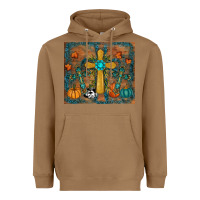 Toasted Coconut fall cross tumbler Heavyweight Hoodie - RanaPortraitStore