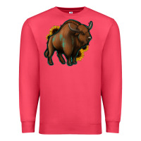Cardinal Western  Bison Premium Sweatshirt - Jasminsmagicworld