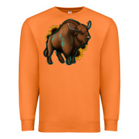 Carrot Western  Bison Premium Sweatshirt - Jasminsmagicworld