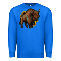 True Royal Western  Bison Premium Sweatshirt - Jasminsmagicworld