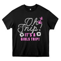 Black oh snip it's a girls trip for dark Heavy Core Tee - artisFamous