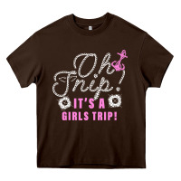 Oh Snip It's A Girls Trip For Dark Heavy Core Tee | Teevron