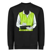 Black border collie engineer Heavyweight Sweatshirt - RanaPortraitStore