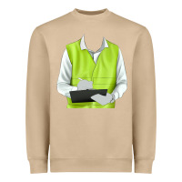 Mushroom border collie engineer Heavyweight Sweatshirt - RanaPortraitStore