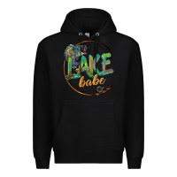 Black lake babe Premium Hoodie - BarkalooDesign