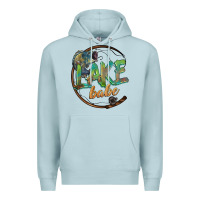 Blue Mist lake babe Premium Hoodie - BarkalooDesign
