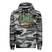 Slate Camo lake babe Premium Hoodie - BarkalooDesign