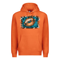 Carrot Football Lips Premium Hoodie - Jasminsmagicworld