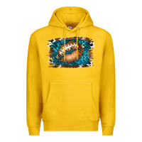 Lemon Football Lips Premium Hoodie - Jasminsmagicworld